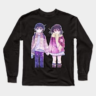 Erased Kayo X Satoru Love Fanart! Long Sleeve T-Shirt